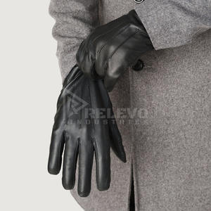 Guantes de Motociclismo de Cuero Genuino al por Mayor, con Logotipo Personalizado, MOQ Bajo, Marca Privada, Guantes Deportivos de Dedo Completo para Motociclistas, con Protección Rígida - Product Image 4