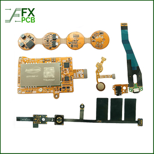 แผงวงจรพิมพ์แบบยืดหยุ่นคุณภาพสูงที่ปรับแต่งได้ตามความต้องการ มาตรฐาน ISO 9001 และ ROHS แบบหลายชั้น หนา 0.3 มม. สำหรับเสาอากาศ <span class=keywords><strong>FPC</strong></span> - Product Image 4