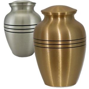 Modern European Style Metal Teardrop Pet <b>Urns</b> for Dog and <b>Cat</b> Ashes High Quality Floral Finish - Product Image 1