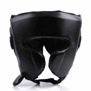 Brand New Blue & White Boxing Sets High Quality Custom Design Logo Sparring Boxing <b>Gloves</b> Head & Groin Guard Sets RL-BS_114 - Product Image 5