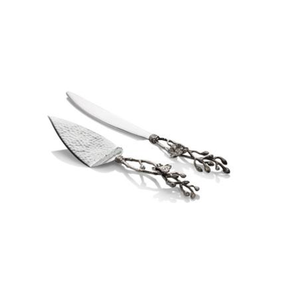 Juego de Cuchillo y Servidor para Pastel de Lujo de 2 Piezas con Mango de Libélula de Acero Inoxidable, Apto para Lavavajillas, en Caja, Cubiertos Decorativos para Boda - Product Image 3