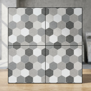 Carrelage en céramique moderne effet marbre émaillé 300x300mm, style rustique, pour salle de bain et sols de centres commerciaux, épaisseur 5mm - Product Image 2