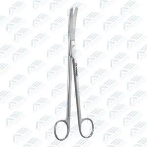 Tijeras Ginecológicas Wertheim de Alta Calidad, Tijeras Quirúrgicas Curvas y Obtusas para Disección, Instrumentos Médicos - Product Image 3