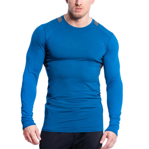 Rashguard de compression à manches longues, coupe ajustée, séchage rapide, sur mesure, pour entraînement fitness et athlétisme - Product Image 4