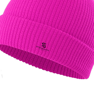 Custom Logo Skull <b>Cap</b> <b>Winter</b> Beanie Hat Soft Acrylic Knit Unisex Warm Stretch Cuff Fashion Headwear for Outdoor Sports Travel - Product Image 5