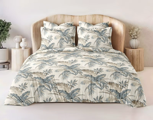 Parure de lit Super King Size en microfibre 3 pièces 100% microfibre infroissable lavable en machine tissu doux et confortable pour chambre à coucher - Product Image 1