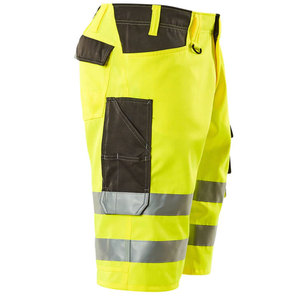 OEM Service Security Safety 3M Reflective Tape Cargo Shorts Security Men <b>Working</b> Construction <b>Working</b> Shorts For Worker - Product Image 5