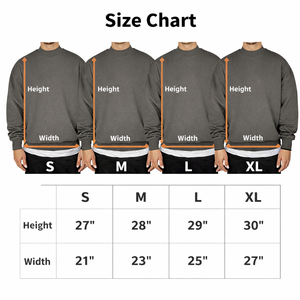 Sudadera Unisex de Alta Calidad, 100% Algodón, Cuello Redondo, Color Negro, Estilo Desgastado, Personalizable, Transpirable, 360g - Product Image 4