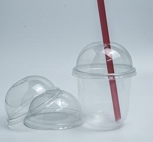 Vaso de Plástico PP en Forma de U Sellable de 95 mm y 24 oz con Logotipo Personalizado de Fábrica, el Más Vendido en 2026, para Té de Burbujas y Jugos de Frutas - Product Image 1