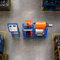 Máquina Compacta Industrial para Laminar Varillas de Alambre |   Equipo Industrial de Laminación de Metal de 1kW, 40-60 RPM, 275mm, Acero Suave, Sistema OEM