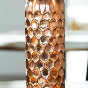 Bouteille d'eau en corne moderne, style animalier, écologique, bienfaits ayurvédiques, 100% pure, saine et faite à la main – Grande Vente - Product Image 1