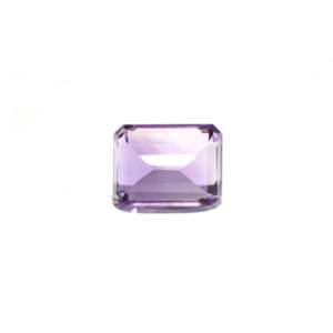 Emerald Cut Amethyst Loose Gemstone 11.1 Carat for Fine Jewelry - Product Image 2