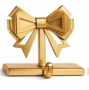 Most Trending Style Golden Aluminium Top Christmas <b>Stocking</b> Holder For Home Hanging Decorative Use <b>Xmas</b> <b>Stocking</b> Holder - Product Image 1