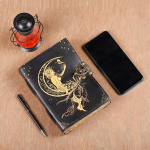 Premium Genuine <b>Leather</b> Journal Handmade Rustic <b>Refillable</b> <b>Notebook</b> Vintage Diary Personal Writing Book Travel Journal Memory - Product Image 3