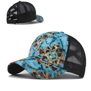Gorra Trucker de Malla con Estampado de Leopardo Negro, Gorra de Béisbol Transpirable Unisex, Gorras Trucker Personalizadas - Product Image 4