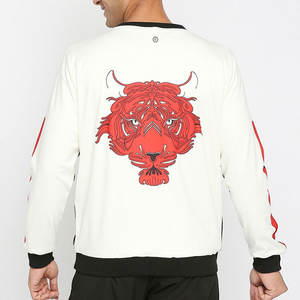 Vêtements d'extérieur pour hommes, veste bomber personnalisée avec logo imprimé, veste bomber légère et confortable en tissu bon marché - Product Image 3