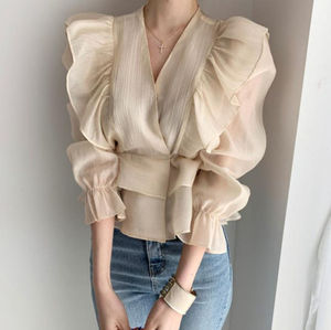 Tops de moda para uso diario para mujer, tops elegantes y modernos para mujer, tops suaves y ligeros para mujer, tops informales con estilo para mujer - Product Image 4