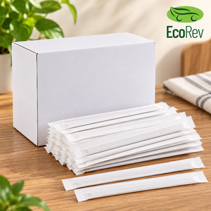 ไม้คนชาแบบแบน EcoRev ทำจากไม้ไผ่ ย่อยสลายได้ ใช้สำหรับกาแฟและชา ดีไซน์ทันสมัย เหมาะสำหรับร้านกาแฟ - Product Image 6