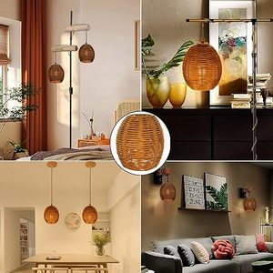 Pantalla de Lámpara Decorativa de Bambú y Ratán para Iluminación Interior, Venta al por Mayor, Fabricada por KingCraftViet - Product Image 3