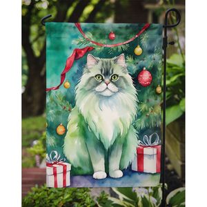 ธงประดับสวนลายแมวเปอร์เซียหลากสีสำหรับลานบ้านกล่องจดหมายงานศิลปะสำหรับเตียงดอกไม้ขนาดต่างๆ - Product Image 3