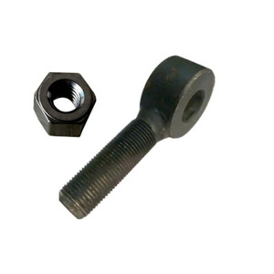 G106832 Perno y tuerca de rótula de dirección con rosca izquierda, nuevo, para Case 580M 580L - Product Image 1