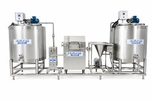 Usine de crème glacée de 500 litres |   Usine de production automatique de crème glacée industrielle avec système Venturi |   Fabrication complète de crème glacée - Product Image 4