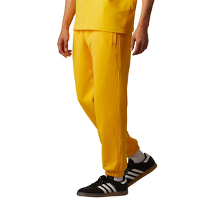 Pantalon de survêtement décontracté pour homme en toile mi-lourde, coupe large, déchiré et vieilli, style streetwear, avec braguette zippée respirante - Product Image 4