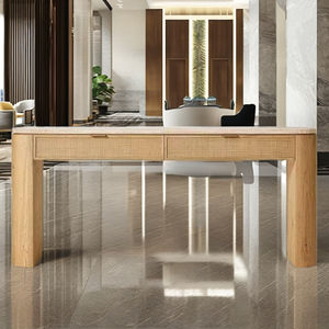 Mesas de Consola Tradicionales de Madera Maciza Ecológicas con Gabinetes Laterales para Dormitorio, Hotel, Comedor, Oficina, Sala de Estar (Antiguo) - Product Image 2