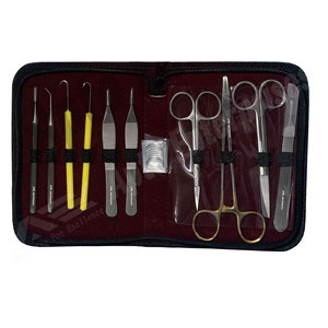 Kit de formation réutilisable pour étudiants en médecine avec kit de sutures chirurgicales jetables, kit de pratique de sutures, instruments médicaux - Product Image 3