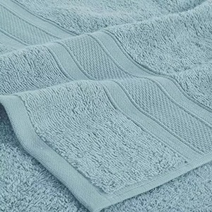 Juego de Toallas de Baño Premium 100% Algodón, Gris Sólido, Rectangulares, Tejidas, Suaves, Absorbentes, de Secado Rápido, Estilo Liso, con Nombre de Marca Personalizado, para Playa - Product Image 4