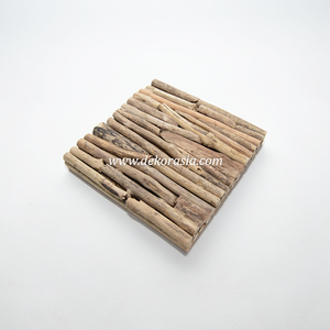 Plateforme murale miniature en bois flotté naturel pour reptiles, oiseaux et petits animaux – Décoration suspendue pour intérieur – Dekor Asia - Product Image 3