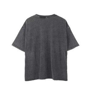 เสื้อยืดลายฟูลดีไซน์แบบฟอกสี ยอดนิยม ขายส่งจำนวนมาก MOQ ต่ำ คุณภาพดีที่สุด เสื้อยืดฟอกสีสำหรับผู้ชาย - Product Image 2