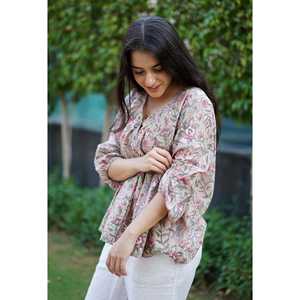 เสื้อถักผู้หญิงแฮปปี้ ฮิบิสคัสสวมใส่สบายและมีสไตล์ - Product Image 6