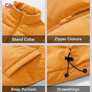 Doudoune matelassée personnalisable pour femme – Style mode, chaude, épaules tombantes, idéale pour l'hiver - Product Image 5