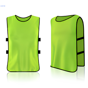 Chalecos de Entrenamiento de Fútbol, Petos de Práctica Numerados Reversibles de Malla 100% Poliéster con Cierre de Cordón y Tirantes en T - Product Image 1