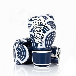 Guantes de Boxeo Fairtex de Cuero Dorado con Cierre Ajustable en la Muñeca para Adultos, Equipo de Entrenamiento y Sparring, Artículos de Muay Thai - Product Image 3