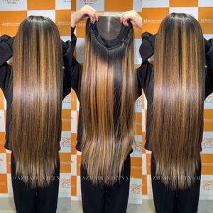 Wholesale Factory Price 100% Virgin Remy Raw Human <b>Hair</b> Extensions Silky Straight Wave Machine Double Weft All Colors Suitable - Product Image 5