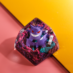 Keycaps Artisanat Forêt Mystique, Keycaps Artisanat Personnalisé, Keycaps Anime Mignons, Keycaps Verts, Ensemble de Keycaps, Keycaps en Bois - Product Image 2