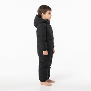 Traje de esquí impermeable de una pieza para niños, traje de nieve acolchado de invierno, ropa de nieve cálida para exteriores para niños y niñas - Product Image 5