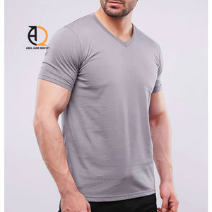 Camiseta de hombre de manga corta con diseño de cuello redondo, 100% algodón, holgada, ligera y transpirable para verano. - Product Image 5