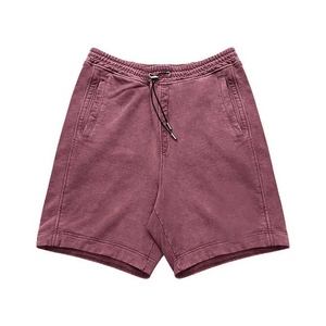 Shorts décontractés pour hommes 2026 en mélange polyester-coton, écologiques, teinture unie, séchage rapide, respirants et imperméables - Product Image 5