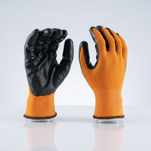 Gants de travail en nitrile personnalisés : construction flexible, adhérence robuste de la paume et protection fiable pour les applications de sécurité industrielle - Product Image 1