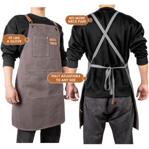 Tablier d'atelier durable pour mécaniciens, haute qualité, fournisseur en gros, nouvelle arrivée 2026, fabriqué au Pakistan - Product Image 6
