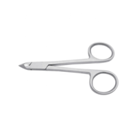Coupe-cuticules professionnel en acier inoxydable à double ressort, coupe-ongles aiguisé, outil de manucure et de soin de beauté de qualité supérieure