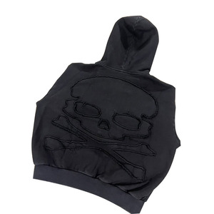 Ensemble de survêtements personnalisés avec sweat à capuche zippé et pantalon de jogging, broderie et patchs, pour hommes, fabricant de vêtements - Product Image 5