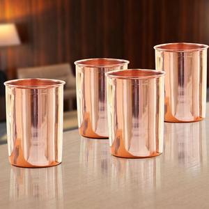 เหยือกน้ำทองแดงแบบเรียบง่าย เหมาะสำหรับบริการจัดเลี้ยง โรงแรม และร้านอาหาร ขายส่งจากอินเดีย - Product Image 5