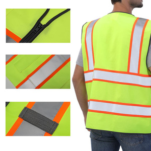 เสื้อกั๊กนิรภัยคุณภาพสูง ออกแบบระบายอากาศได้ดี แห้งเร็ว ผลิตโดยผู้ผลิตเสื้อผ้ากีฬา เสื้อกั๊กนิรภัย - Product Image 6