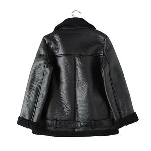 Nouvelle arrivée Veste en cuir pour femme avec col montant Imperméable élégante pour un usage décontracté Prix raisonnables avec logo sur le devant - Product Image 2