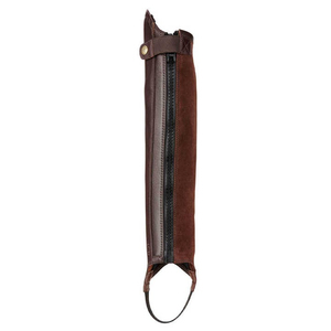Custom Genuine Leather <b>Half</b> <b>Chaps</b> Stretch Accordion Equestrian Horse Riding Gaiters Unisex Boot <b>Chaps</b> LHC-0038 - Product Image 4