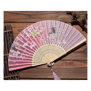 พัดไม้ไผ่ทำมือระดับพรีเมียม พัดพับไม้ไผ่ธรรมชาติ สำหรับตกแต่งงานแต่งงาน ของขวัญงานอีเว้นท์ ของตกแต่งบ้าน ผู้ผลิตจากเวียดนาม - Product Image 3